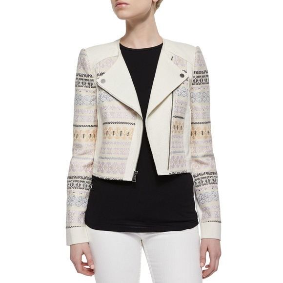 FREE Shipping! BCBGMaxAzria Cody Moto Jacket - Picture 7 of 9